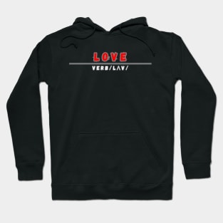 Word Love Hoodie